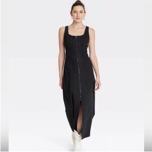 Universal Thread Black Midi Dress